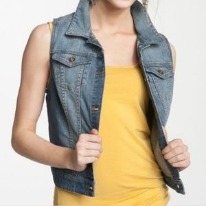 NWOT BP Medium Wash Denim Vest